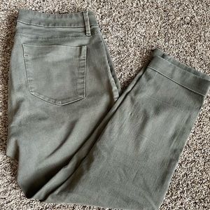 LOFT cropped pants